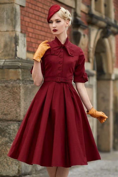 40s fashion dresses